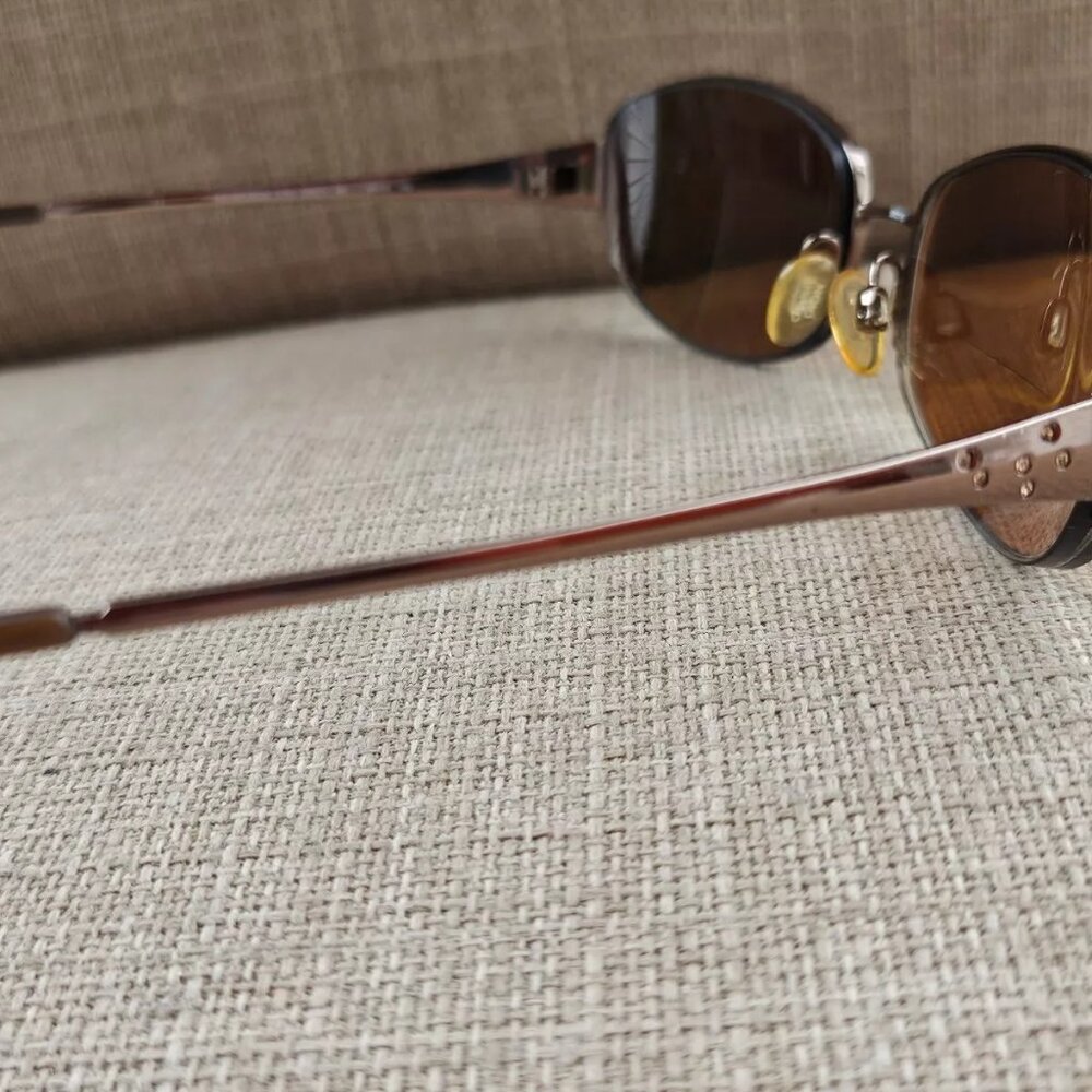 Celine Dion Women Eyeglasses CD5771 Brown Tone Half Rim Glasses 56[]15 135 - Picture 8 of 12